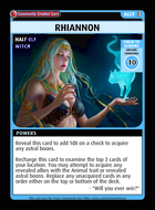 Rhiannon - Custom Card