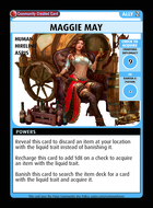 Maggie May - Custom Card
