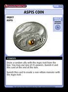 Aspis Coin - Custom Card