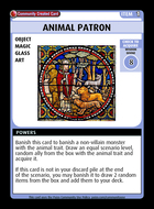 Animal Patron - Custom Card