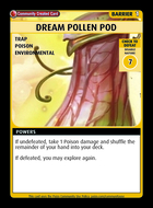 Dream Pollen Pod - Custom Card