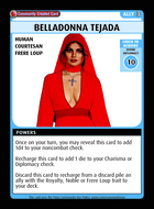 Belladonna Tejada - Custom Card