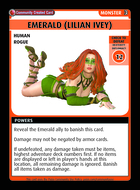 Emerald (lilian Ivey) - Custom Card