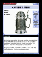 Cayden's Stein - Custom Card