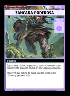 Zancada Poderosa - Custom Card