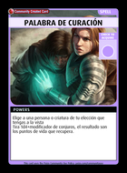 Palabra De CuraciÓn - Custom Card