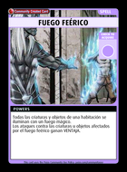 Fuego FeÉrico - Custom Card