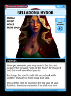 Belladona Hydor - Custom Card