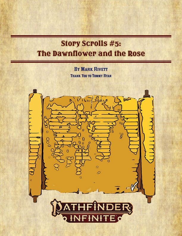 Story Scrolls 5: The Dawnflower and the Rose - Paizo | Pathfinder and ...