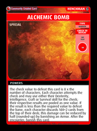 Alchemic Bomb - Custom Card