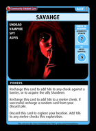 Savahge - Custom Card
