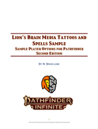Lion's Brain Media Tattoos and Spells Sample
