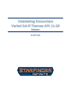 Interesting Encounters Varied Sci-Fi Themes APL 11-20 Volume I
