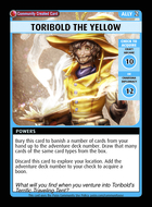 Toribold The Yellow - Custom Card
