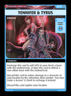 Yennifer & Tyrus - Custom Card