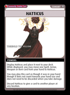 Hatticus - Custom Card