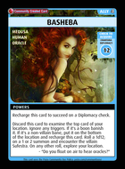 Basheba - Custom Card