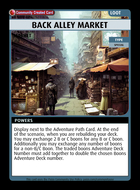 Back Alley Market - Custom Card