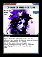Crown Of Miss-fortune - Custom Card