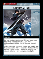 Stormcutter - Custom Card