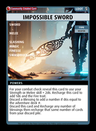 Impossible Sword - Custom Card