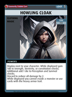 Howling Cloak - Custom Card
