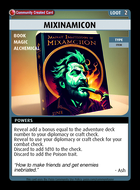 Mixinamicon - Custom Card