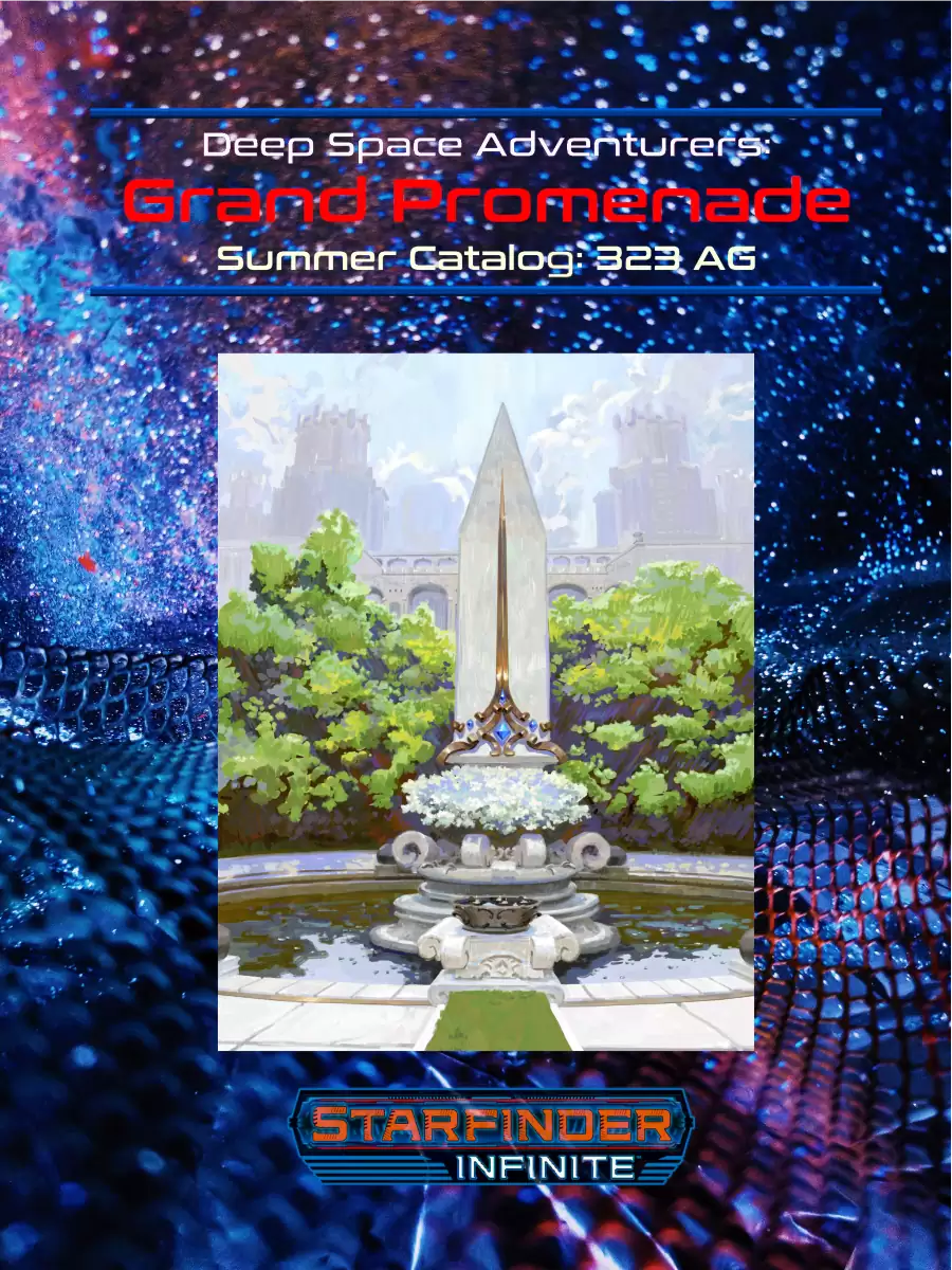 Deep Space Adventurers Grand Promenade Summer Catalog 323 AG Paizo