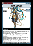 Diva Armor - Custom Card