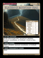 Blackrock Mountain Trail - Custom Card