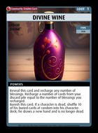 Divine Wine - Custom Card