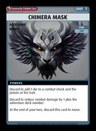 Chimera Mask - Custom Card