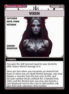 Vixen - Custom Card