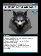 Blessing Of The Werewolf - Custom Card