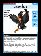 Nightspear - Custom Card