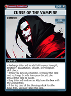 Curse Of The Vampire - Custom Card