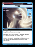 Cetra - Custom Card