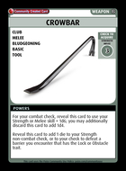 Crowbar - Custom Card