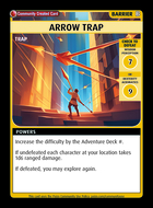 Arrow Trap - Custom Card