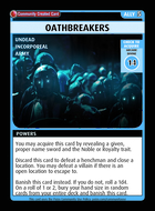 Oathbreakers - Custom Card