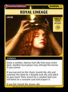 Royal Lineage - Custom Card