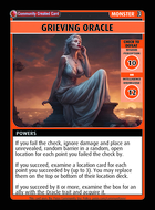 Grieving Oracle - Custom Card