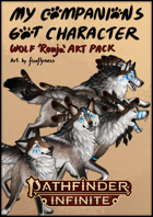 My Companions Got Character : Wolf 'Ronja' Stock Art Pack