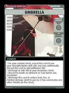 Umbrella - Custom Card