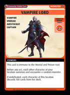 Vampire Lord - Custom Card