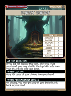 Forest Shrine - Custom Card
