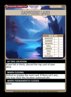 Sapphire Lake - Custom Card