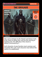 The Brigade - Custom Card