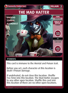 The Mad Hatter - Custom Card