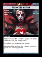Princess Heart - Custom Card